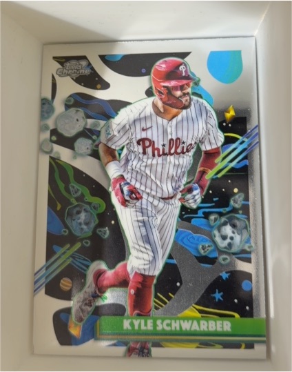 2025 Topps Cosmic Chrome #13 Kyle Schwarber — front