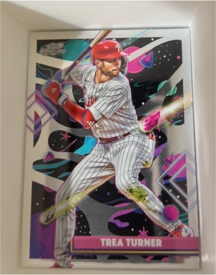 2025 Topps Cosmic Chrome #123 Trea Turner — front