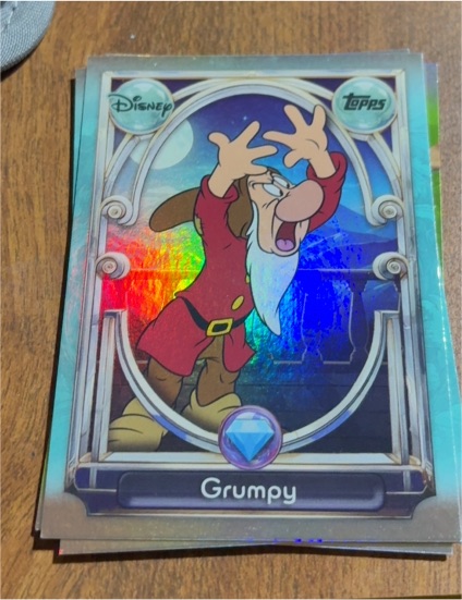 2025 Topps Disney Wonder #102 Grumpy — front