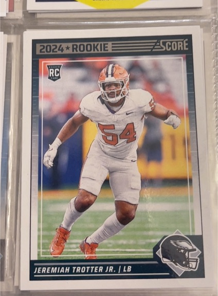 2024 Panini Score #344 Jeremiah Trotter Jr. — front