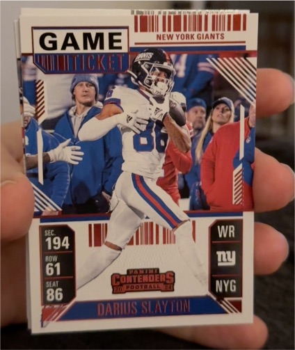 2024 Panini Contenders #75 Darius Slayton — front