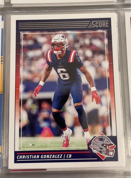 2024 Panini Score #190 Christian Gonzalez — front