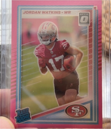 2025 Panini Donruss Optic #356 Jordan Watkins — front