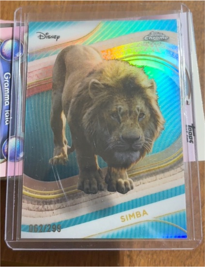 2025 Topps Chrome Disney #195 Simba — front