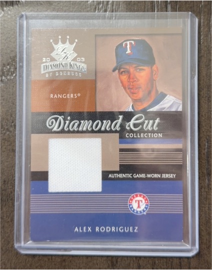 2003 Donruss Diamond Kings Diamond Cut Collection #DC-54 Alex Rodriguez — front