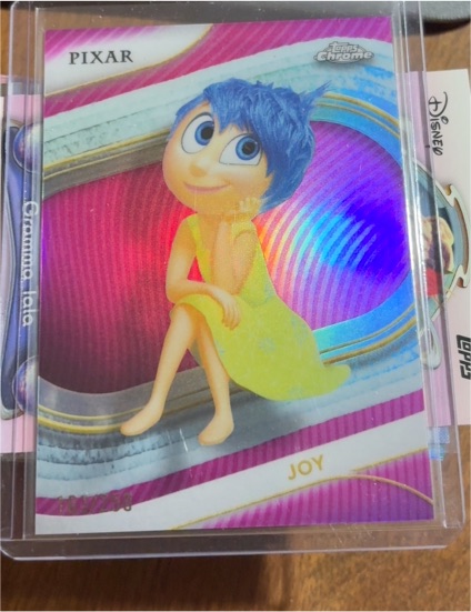2025 Topps Chrome Disney #81 Joy — front