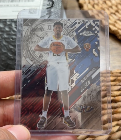 2025-26 Topps Chrome #GT-25 Derik Queen — front