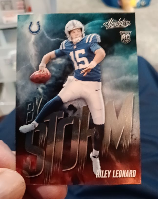 2025 Panini Absolute #14 Riley Leonard By Storm — front