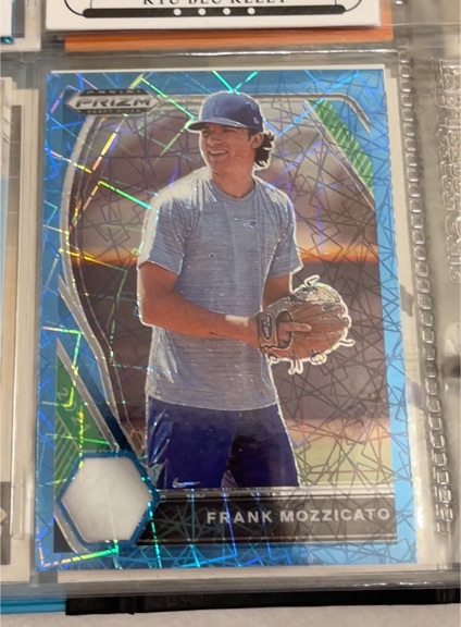 2021 Panini Prizm Draft Picks #PDP7 Frank Mozzicato — front