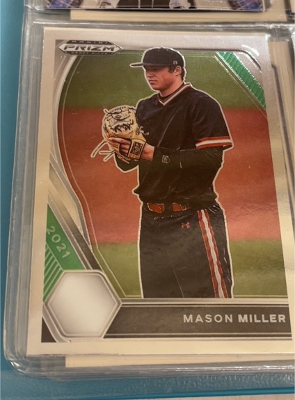 2021 Panini Prizm Draft Picks #PDP97 Mason Miller — front