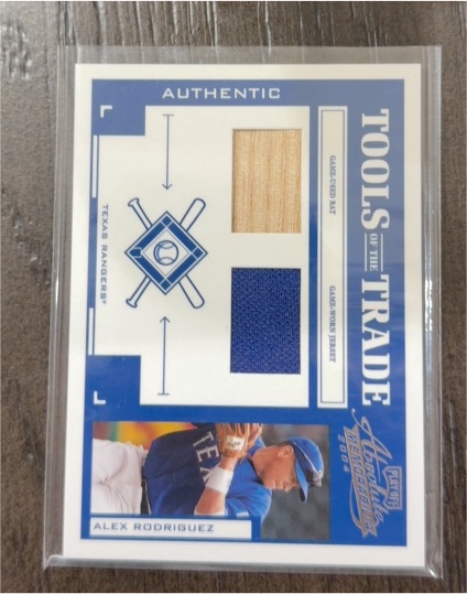2004 Playoff Absolute Memorabilia Tools of the Trade #TT-1 Alex Rodriguez — front