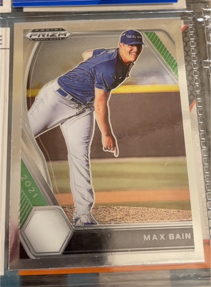 2021 Panini Prizm Draft Picks #PDP210 Max Bain — front