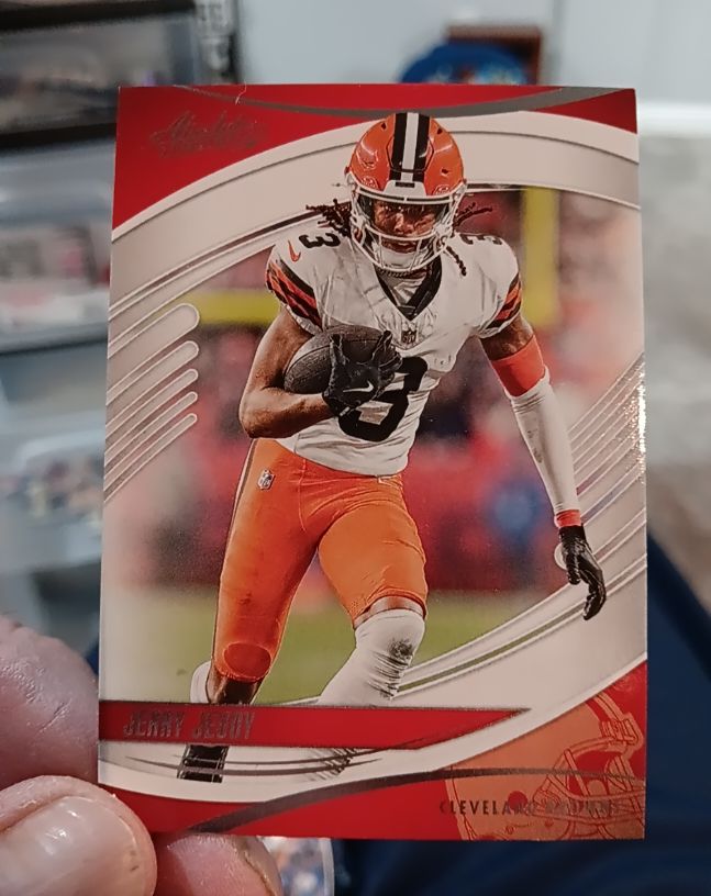 2025 Panini Absolute #55 Jerry Jeudy — front