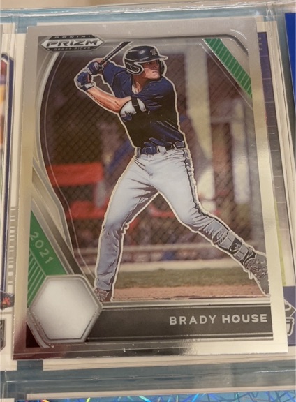 2021 Panini Prizm Draft Picks #PDP11 Brady House — front