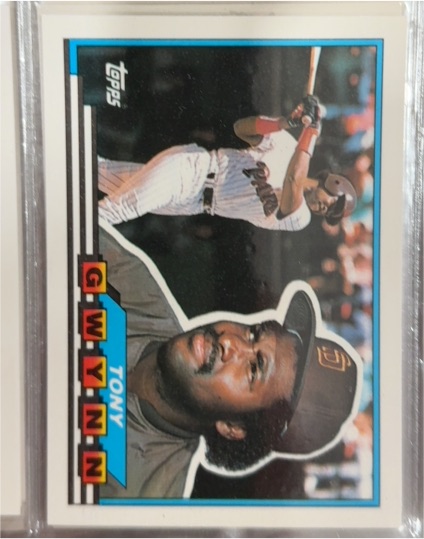 1989 Topps Big #58 Tony Gwynn — front