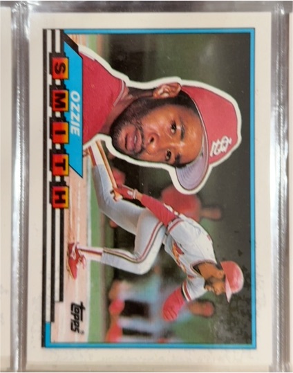 1989 Topps Big #110 Ozzie Smith — front