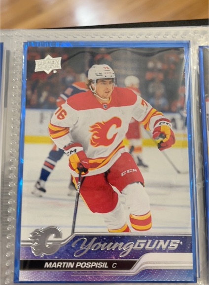 2023-24 Upper Deck Extended Series #713 Young Guns Martin Pospisil — front