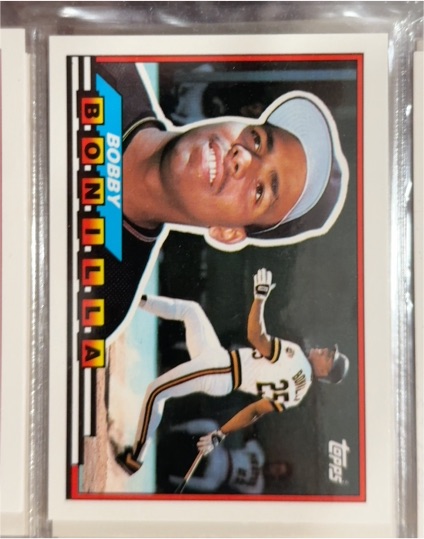1989 Topps Big #110 Bobby Bonilla — front