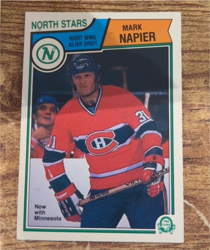 1983-84 O-Pee-Chee #192 Mark Napier — front