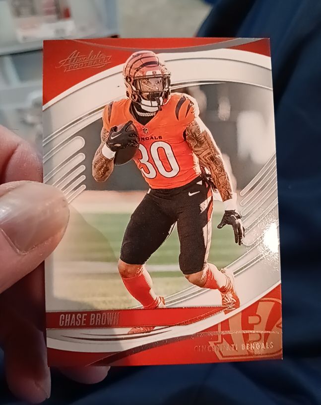 2025 Panini Absolute #98 Chase Brown — front