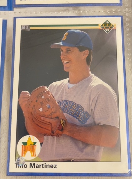 1990 Upper Deck #37 Tino Martinez — front