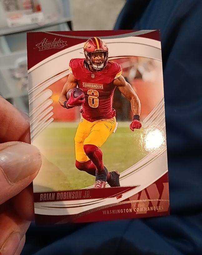 2025 Panini Absolute #23 Brian Robinson Jr. — front