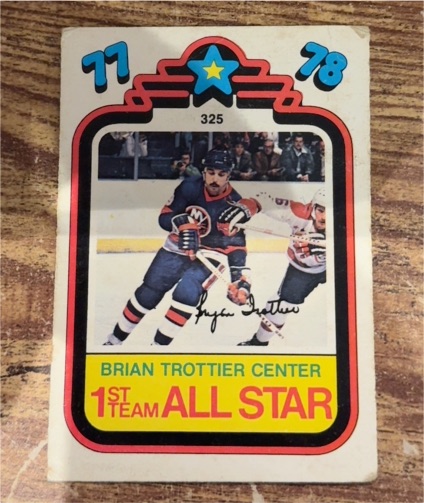 1978-79 O-Pee-Chee #325 Brian Trottier 1st Team All-Star — front