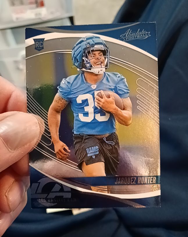 2025 Panini Absolute #136 Jarquez Hunter — front