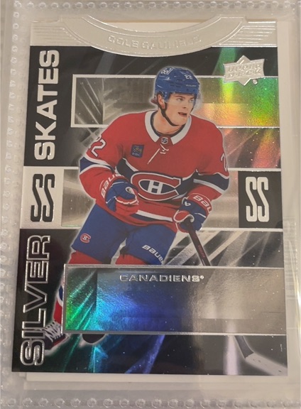2023-24 Upper Deck Silver Skates #SS-24 Cole Caufield — front