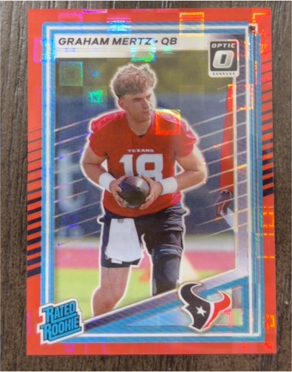 2025 Donruss Optic #347 Graham Mertz — front