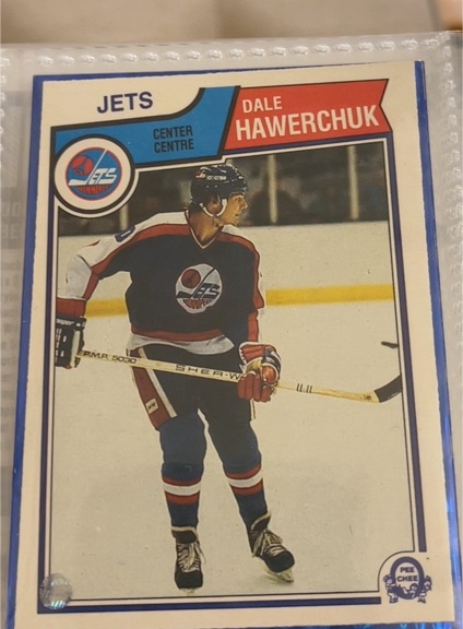 1983-84 O-Pee-Chee #385 Dale Hawerchuk — front