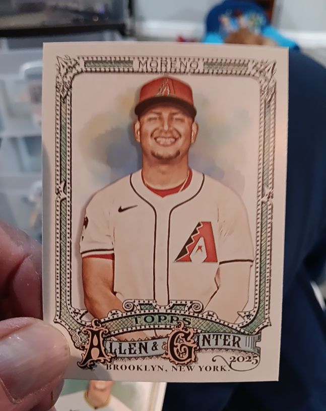 2025 Topps Allen & Ginter #172 Gabriel Moreno — front