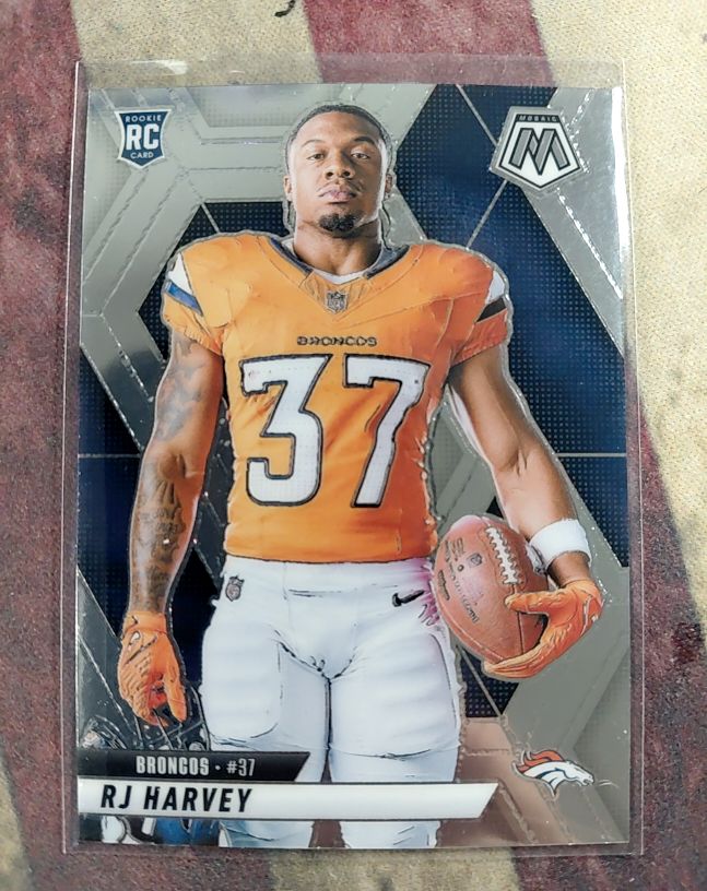 2025 Panini Mosaic #284 RJ Harvey — front