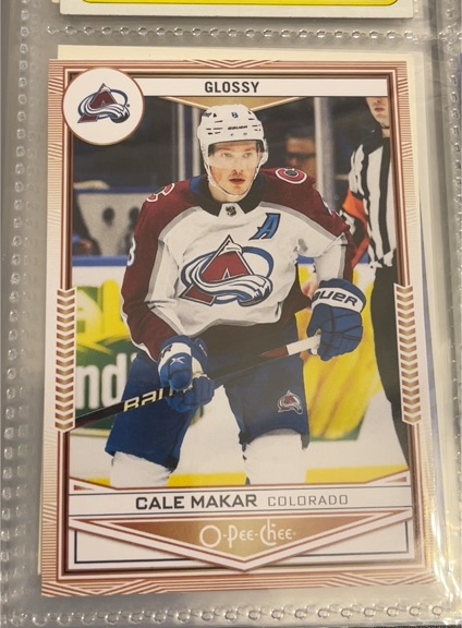 2024-25 Upper Deck O-Pee-Chee Glossy #OG-3 Cale Makar — front