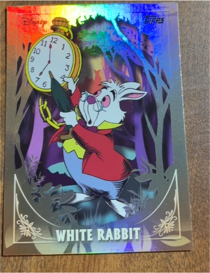 2025 Topps Disney Wonder #FF-7 White Rabbit — front