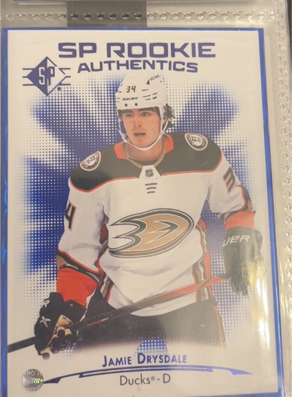 2021-22 Upper Deck SP Rookie Authentics #136 Jamie Drysdale — front