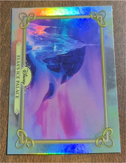 2025 Topps Disney Wonder #C-18 Elsa's Ice Palace — front