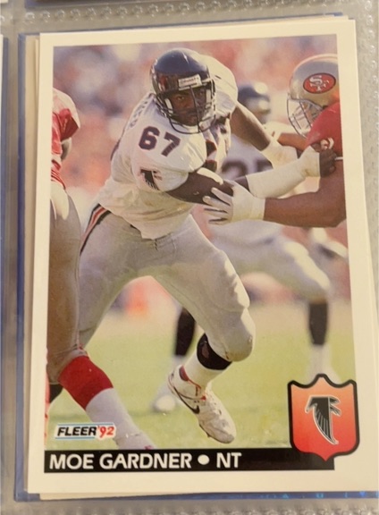 1992 Fleer #6 Moe Gardner — front