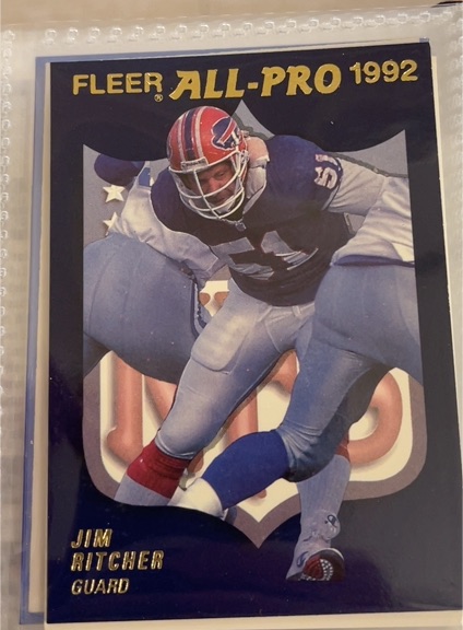1992 Fleer All-Pro #4 Jim Ritcher — front