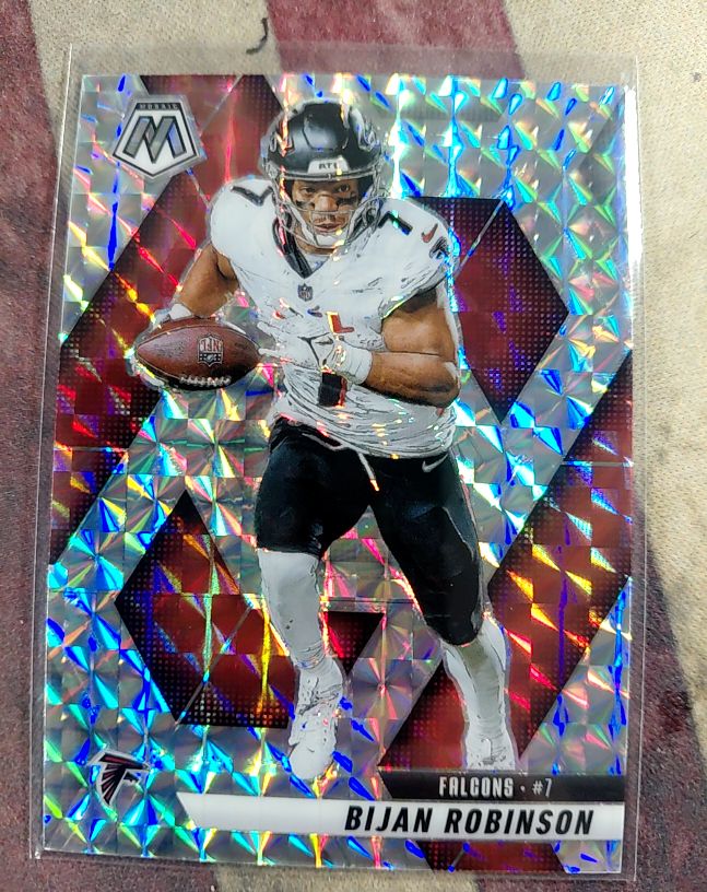 2025 Panini Mosaic Football #7 Bijan Robinson — front