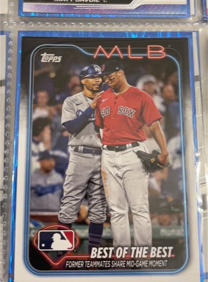 2024 Topps Series 2 #424 Mookie Betts, Rafael Devers — front