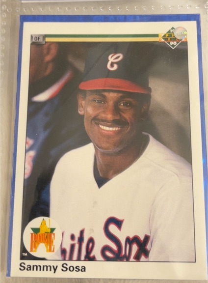 1990 Upper Deck #17 Sammy Sosa — front