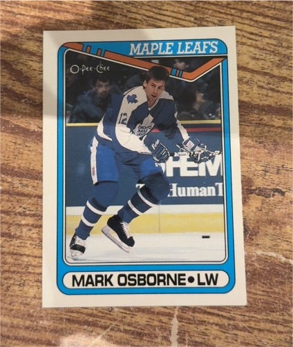 1990-91 O-Pee-Chee #227 Mark Osborne — front