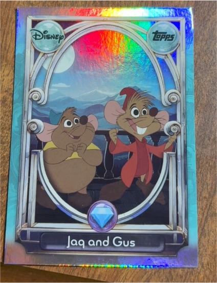 2025 Topps Disney Wonder #111 Jaq and Gus — front