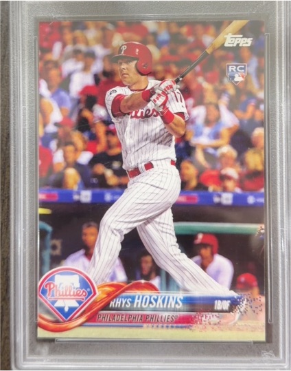 2018 Topps #259 Rhys Hoskins — front