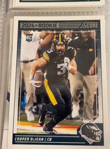 2024 Panini Score #334 Cooper DeJean — front