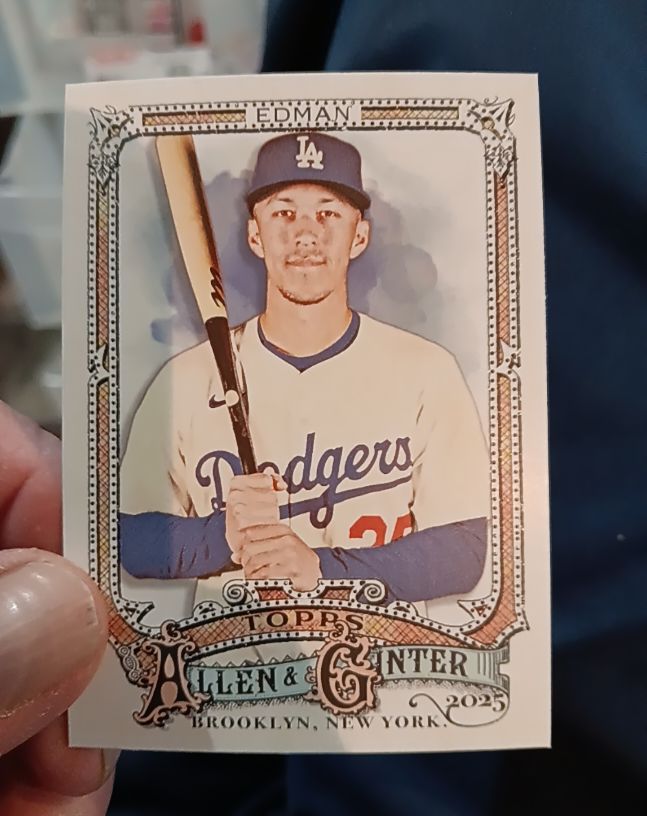 2025 Topps Allen & Ginter #203 Tommy Edman — front