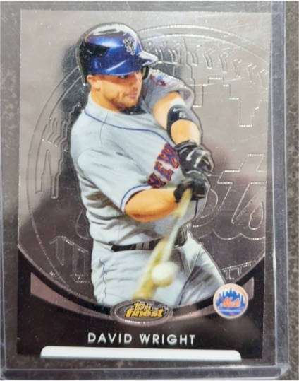 2010 Topps Finest #6 David Wright — front