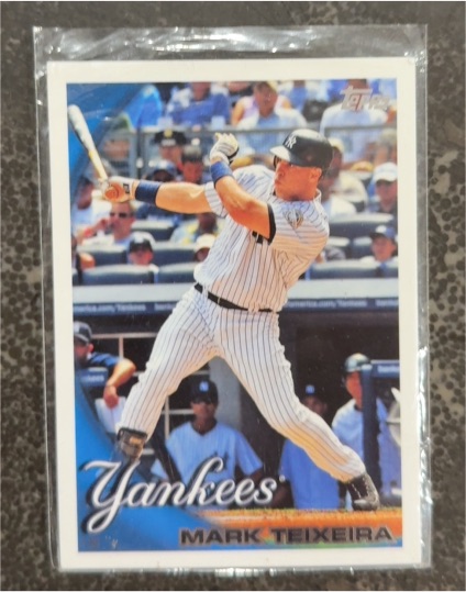 2010 Topps #250 Mark Teixeira — front