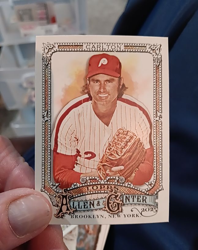 2025 Topps Allen & Ginter #38 Steve Carlton — front